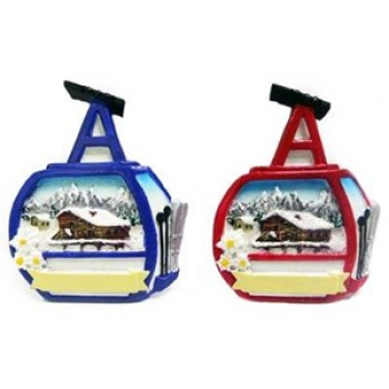 Magnet Winter Gondel 2fach